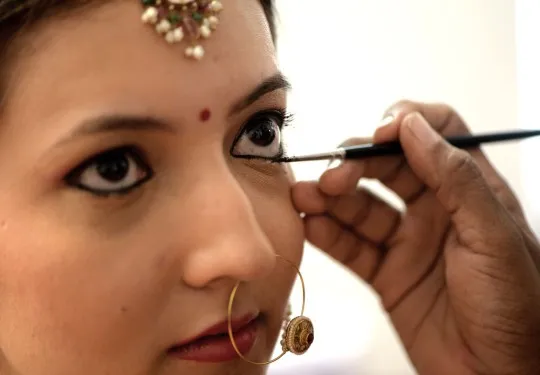 Getting Ready Wedding Photography Goa India