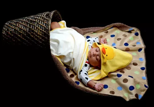 infant photography india