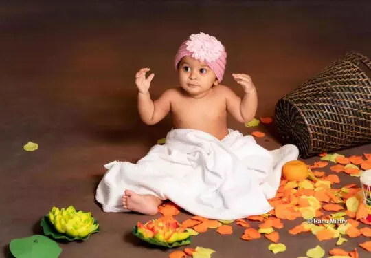 Cute Baby Photo Shoot India