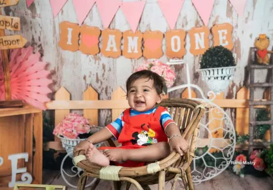 One Year Baby Photo shoot India